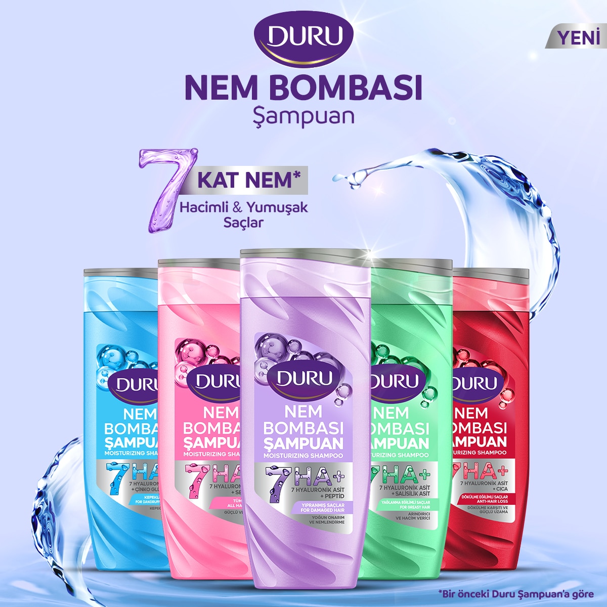  DURU DURU Duru Şampuan Yoğun Onarım ve Nemlendirme 400 ml  1 of 5 
