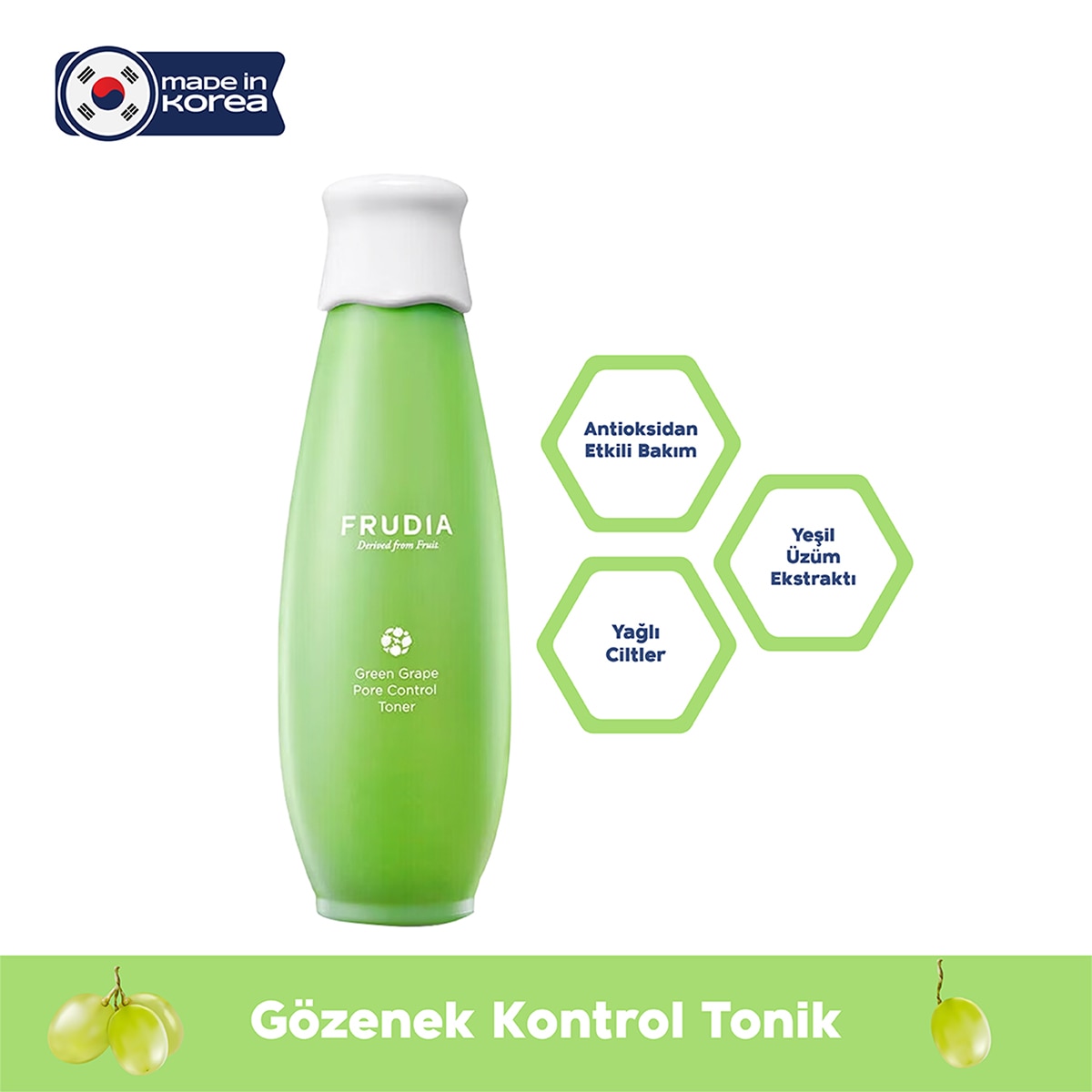 FRUDIA FRUDIA Frudia Green Grape Gözenek Kontrol Tonik 195 ml 1 of 3