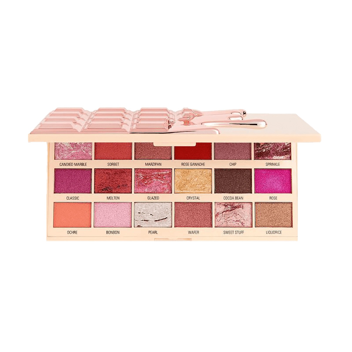I HEART REVOLUTION I HEART REVOLUTION I Heart Revolution Chocolate Far Paleti Marble Rose Gold 1 of 4
