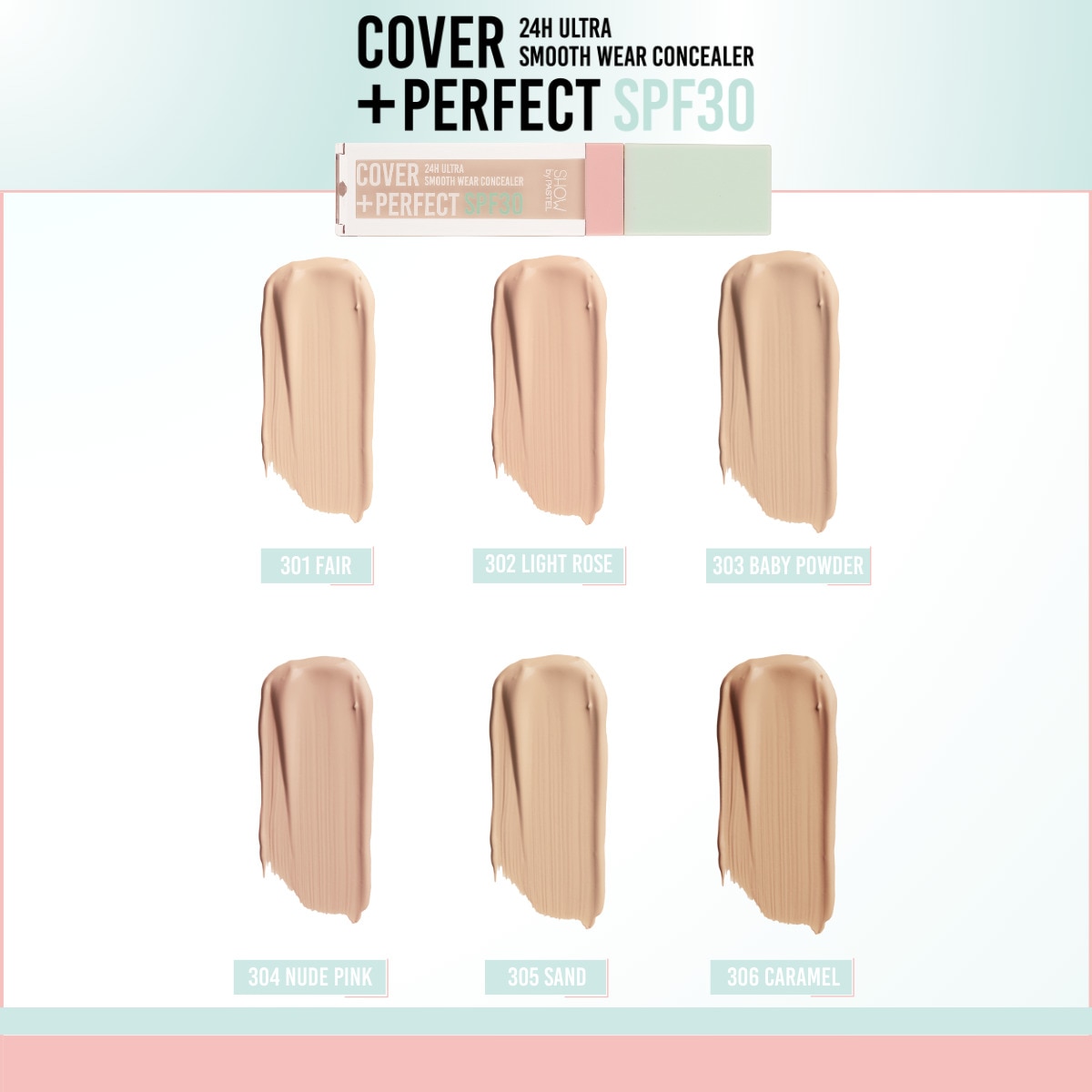  SHOW BY PASTEL SHOW BY PASTEL Show By Pastel Cover+Perfect SPF30 Ultra Kapatıcı 305 Sand  1 of 7 