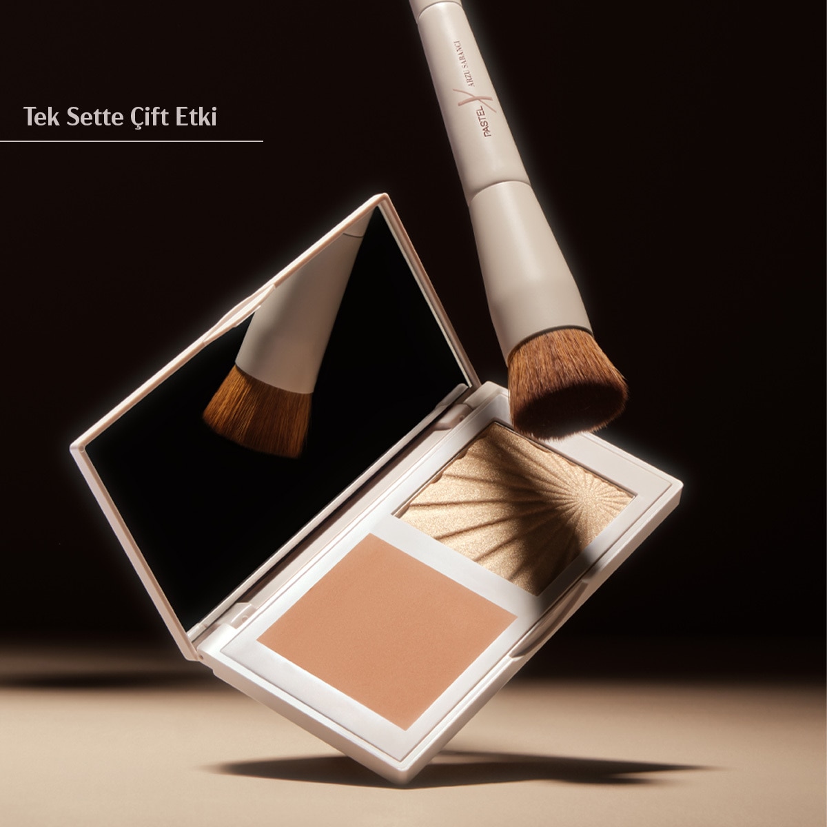 PASTEL PASTEL Pastel x Arzu Sabancı Duo Bronzer & Aydınlatıcı Set 1 of 7