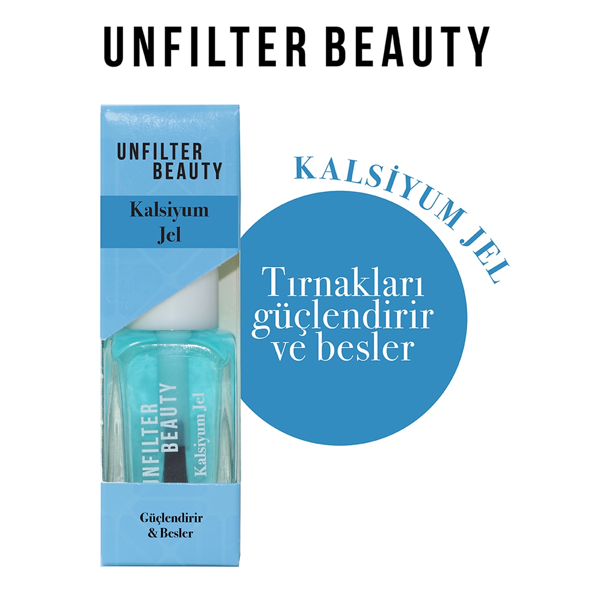  UNFILTER UNFILTER BEAUTY Unfilter Beauty Kalsiyum Jel 12 ml  1 of 4 