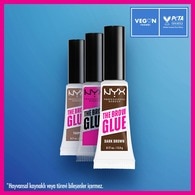 Nyx Professional Makeup The Brow Glue Instant Brow Styler Kaş Sabitleyici Maskara Dark Brown