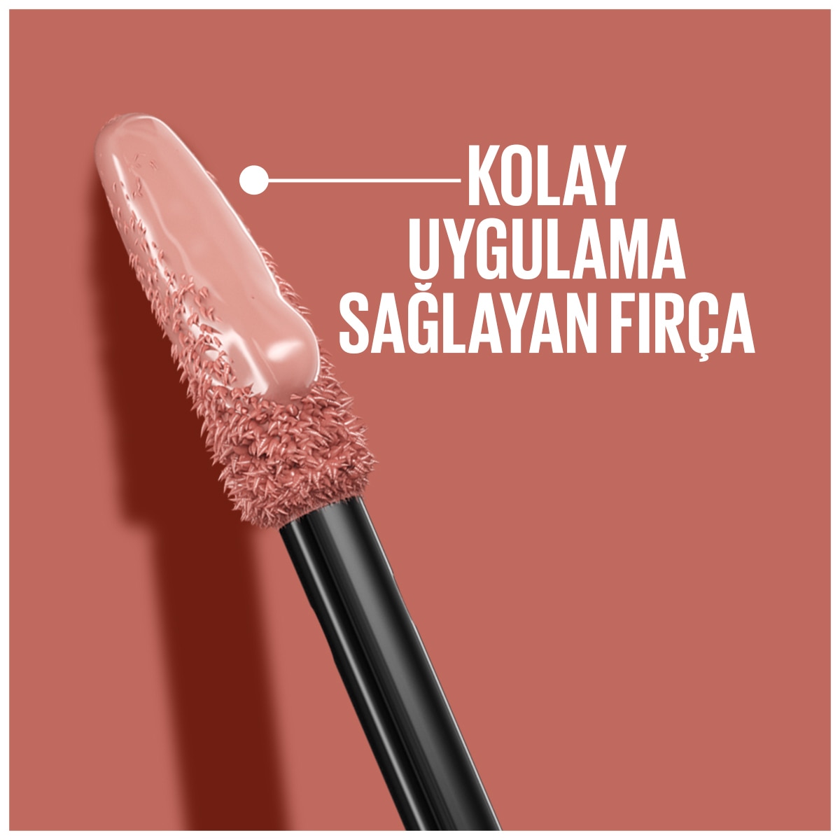  MAYBELLINE MAYBELLINE Maybelline New York Super Stay Vinyl Ink Likit Parlak Ruj 115 Peppy  1 of 6 