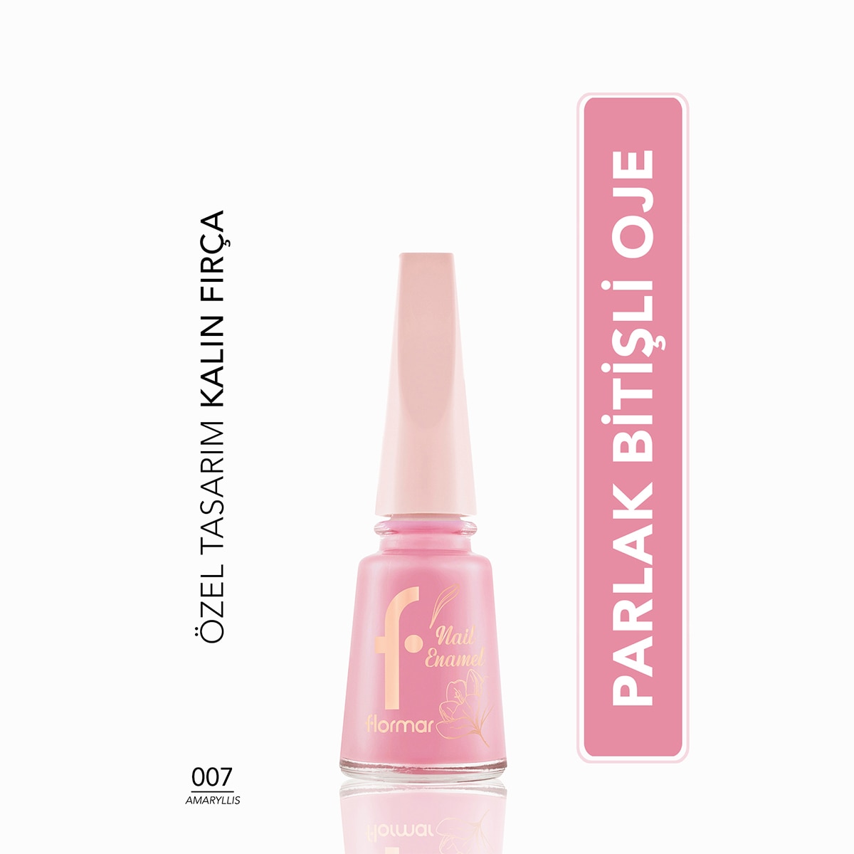 FLORMAR EXC. FLORMAR EXC. Flormar Blossom Oje 007 Amaryllis 1 of 3