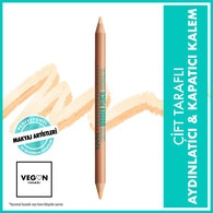  NYX NYX Nyx Professional Makeup Wonder Pencil Çift Taraflı Aydınlatıcı & Kapatıcı Kalem Medium  1 of 1 