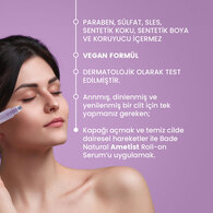 Bade Natural Ametist Roll On Yüz Masaj Serumu Arındırıcı Etkili 10 ml