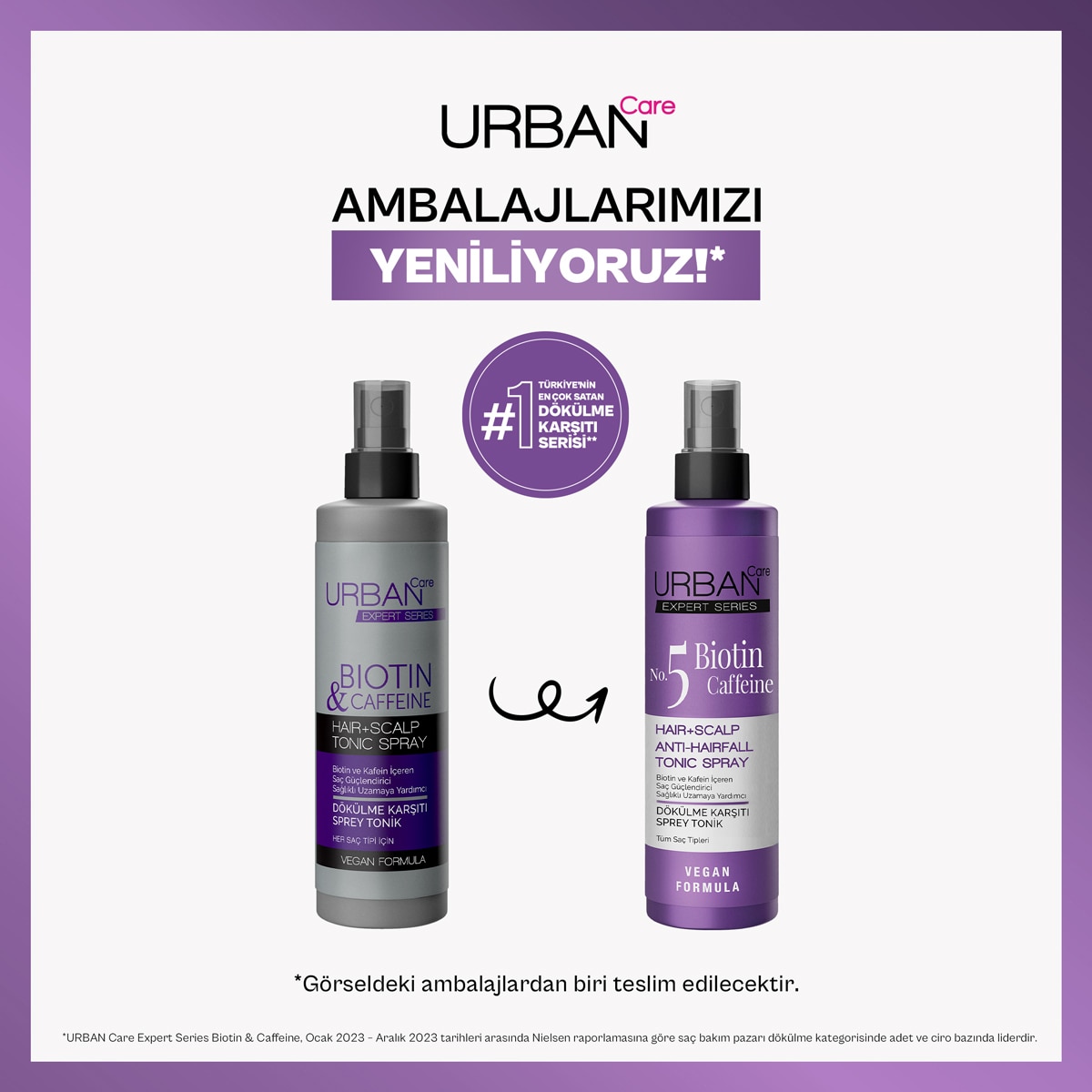  URBAN CARE URBAN CARE Urban Care Expert Saç Toniği Biotin&Caffeine 200 ml  1 of 9 