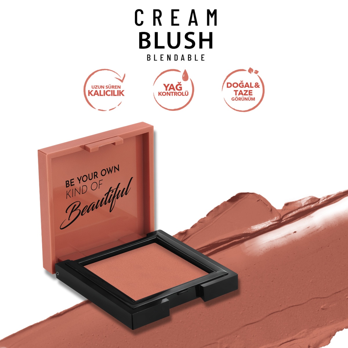  PASTEL PASTEL Pastel Cream Blush Krem Allık 42 Rosery  1 of 8 