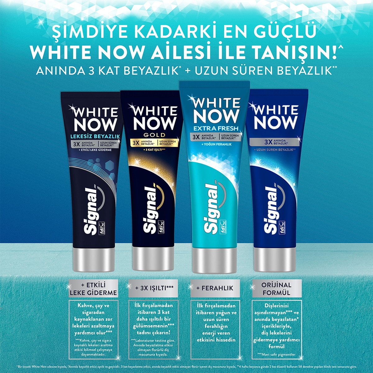 SIGNAL SIGNAL Signal White Now Extra Fresh Anında Beyazlatıcı 75 ml 1 of 7