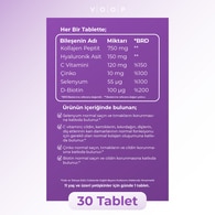  VOOP VOOP Voop Kolajen Beauty Tablet 30'lu  1 of 8 