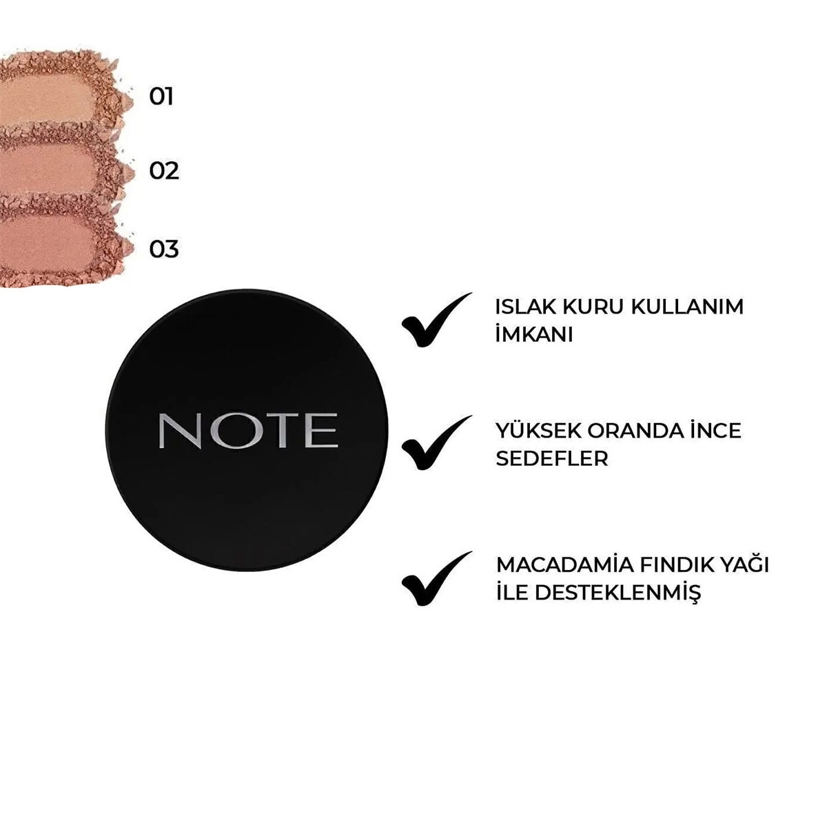 NOTE NOTE Note Baked Allık No: 06 1 of 4
