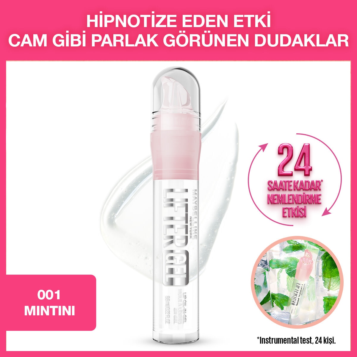 MAYBELLINE MAYBELLINE MAYBELLINE LIFTER JEL DUDAK PARLATICISI 001 1 of 12