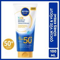  NIVEA SUN NIVEA SUN Nivea Sun Çocuk Günlük Koruma Vücut Güneş Koruyucu Losyon 100 ml  
