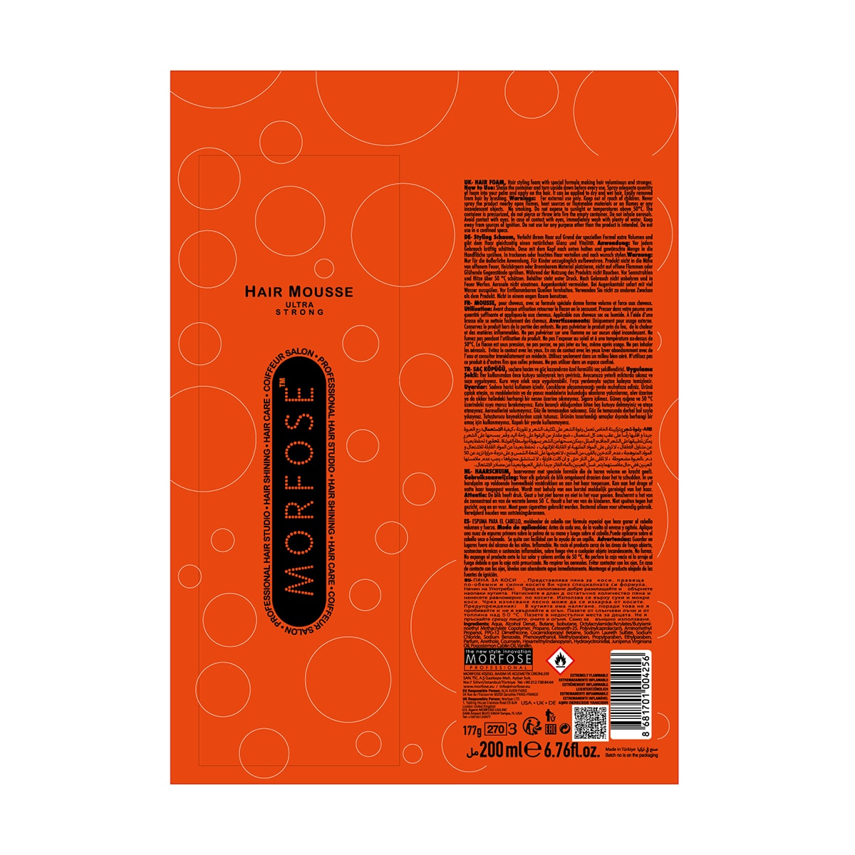 MORFOSE MORFOSE Morfose Ultra Strong Saç Köpüğü 200 ml 1 of 5