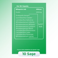  VOOP VOOP Voop Probiyotik Mikroorganizma İçeren 10'lu Saşe Takviye Edici Gıda  1 of 8 