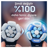 Oral-B iO Ultimate Clean Siyah Diş Fırçası Başlığı 4 Adet