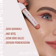 Show By Pastel Multi-Matte Eye Paint Waterproof Mat Likit Far ve Eyeliner 81 Unique