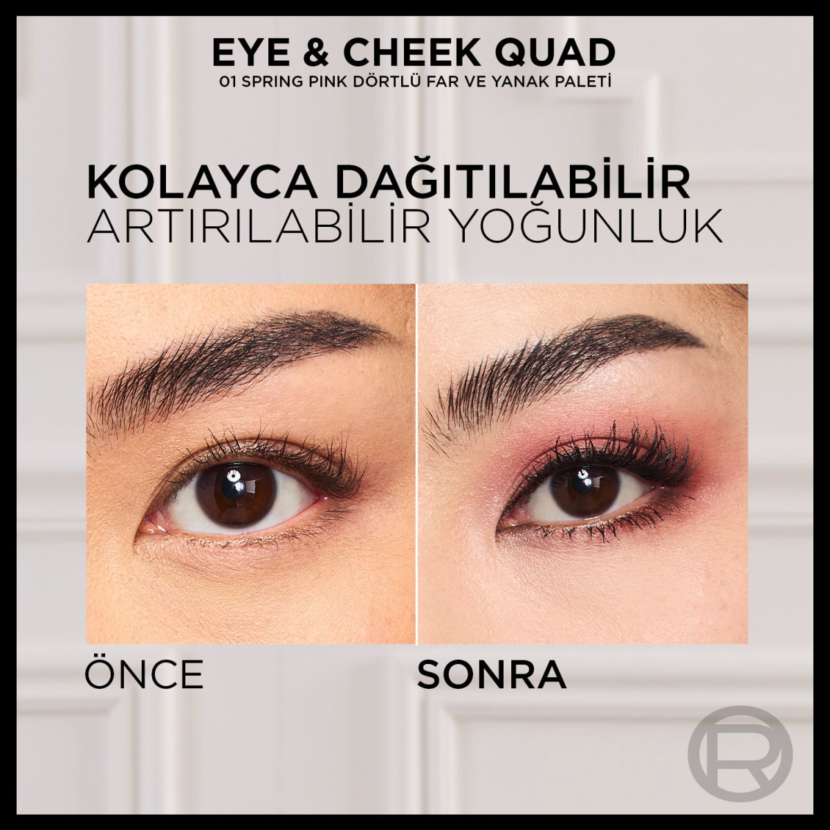 LOREAL PARIS LOREAL PARIS L'Oreal Paris Paradise Quad Far Paleti No: 01 Pinks 1 of 12