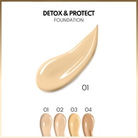 Note Detox Protect Fondöten No: 01 Beige