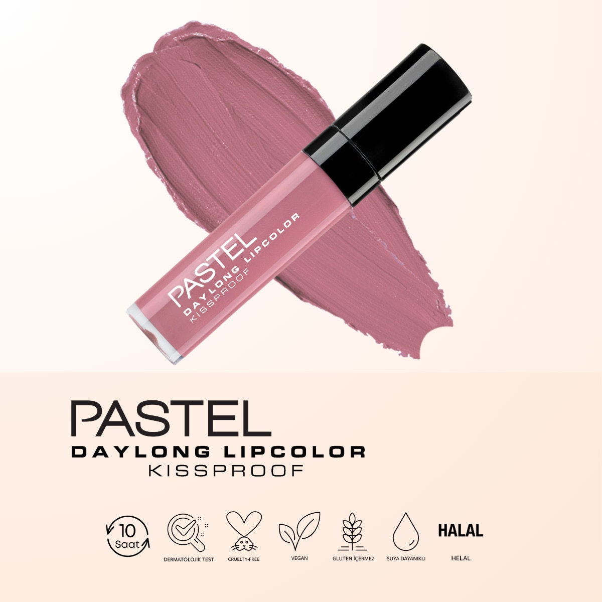  PASTEL PASTEL Pastel Day Long Lipcolor Likit Ruj No: 49  1 of 5 