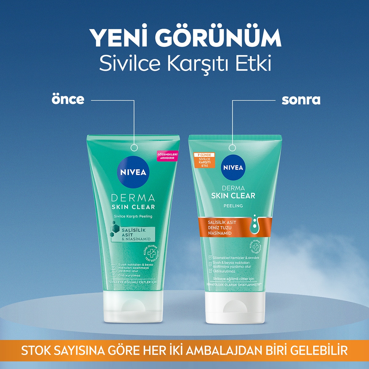 NIVEA VISAGE NIVEA VISAGE Nivea Derma Skin Clear Sivilce Karşıtı Peeling 150 ml 1 of 7
