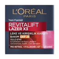 L'Oreal Paris Revitalift Laser X3 Leke Karşıtı Krem 50 ml