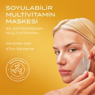 Acqua Perfection Multi Vitamin C B5 B3 Cilt Aydınlatıcı ve Leke Karşıtı Soyulabilir Yüz Maskesi 70 ml