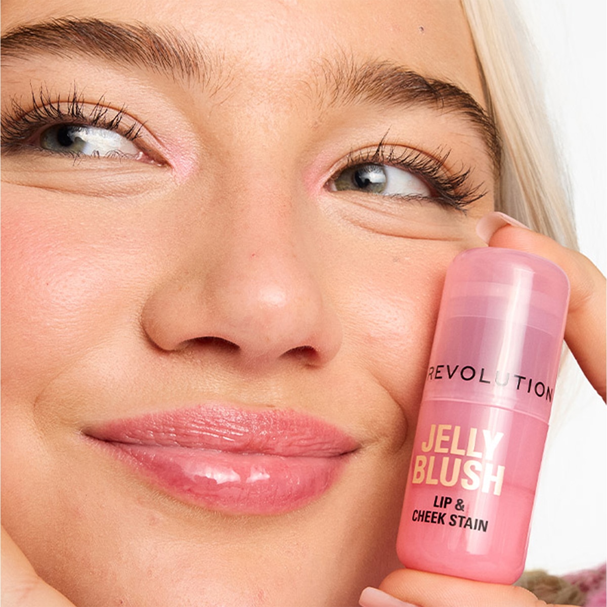  REVOLUTION REVOLUTION Revolution Jelly Lip&Cheek Peach Orange Stick Allık  1 of 6 