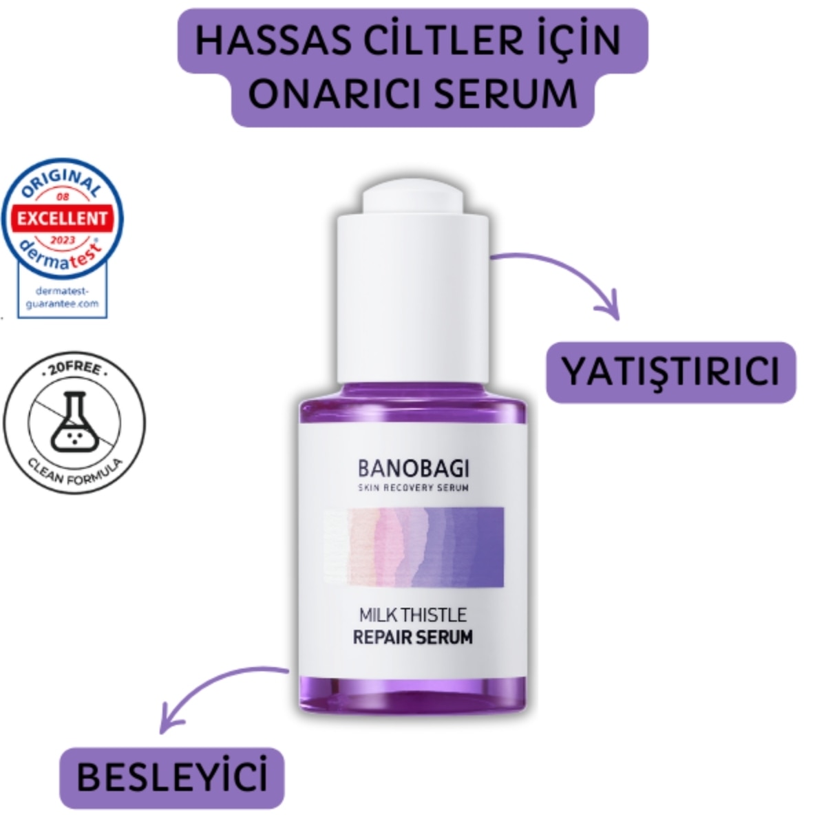  BANOBAGI BANOBAGI Banobagi Milk Thistle Yenileyici Serum 30 ml  1 of 4 