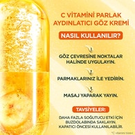 Garnier C Vitamini Parlak Aydınlatıcı Göz Kremi 15 ml