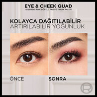  LOREAL PARIS LOREAL PARIS L'Oreal Paris Paradise Quad Far Paleti No: 01 Pinks  1 of 12 