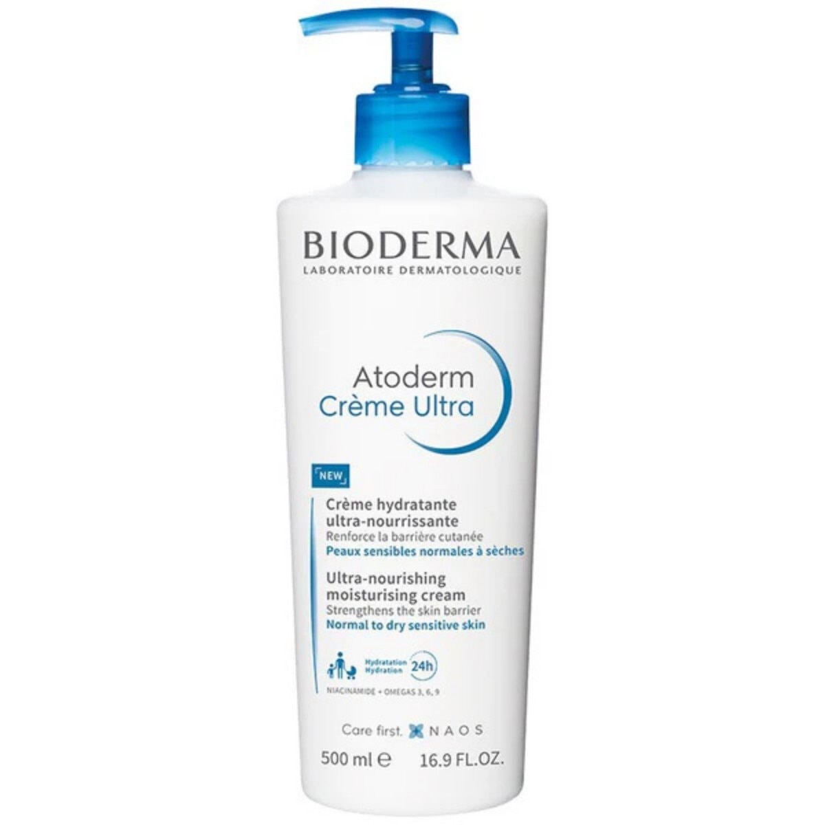 BIODERMA BIODERMA Bioderma Atoderm Cream Ultra Normal Kuru Cilt Yüz ve Vücut Nemlendirici Krem 500 ml 1 of 2