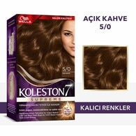 Wella Koleston Kit Saç Boyası Açık Kahve 5/0