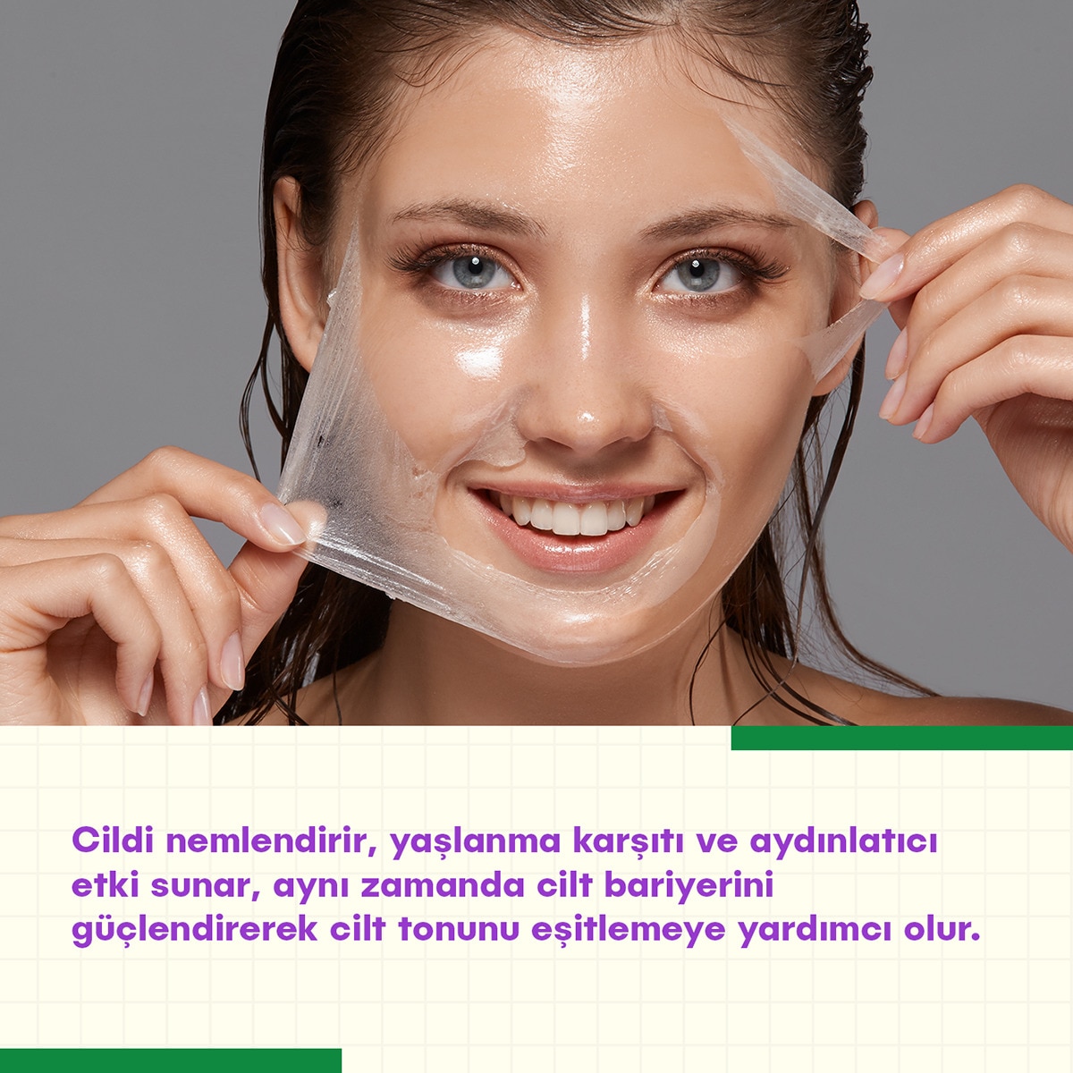  SHE VEC SHE VEC SHE VEC RICE VIBES ONLY AYDINLATICI MASKE 50ML  1 of 5 