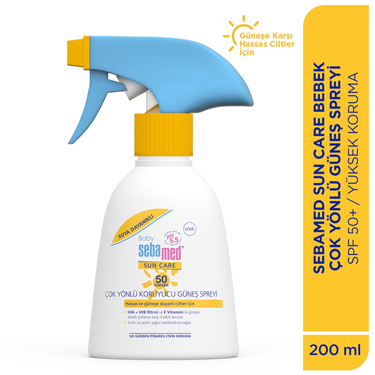  SEBAMED SEBAMED SUN Sebamed Baby Sun Bebek Güneş Koruyucu Losyonu Spf50+ 200 ml  Sebamed Baby Sun Bebek Güneş Koruyucu Losyonu Spf50+ 200 ml