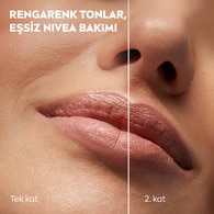 Nivea Renkli Dudak Bakım Kremi Nude 4,8 g SPF30 E Vitamini Dudak ve Yanaklar İçin