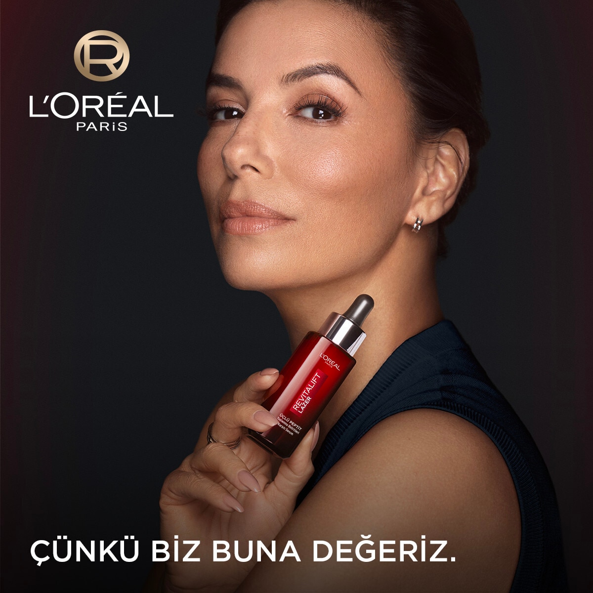  LOREAL PARIS LOREAL PARIS L'Oreal Paris Revitalift Lazer Yaşlanma Belirtileri Karşıtı Üçlü Peptit Bakım Serumu  1 of 8 