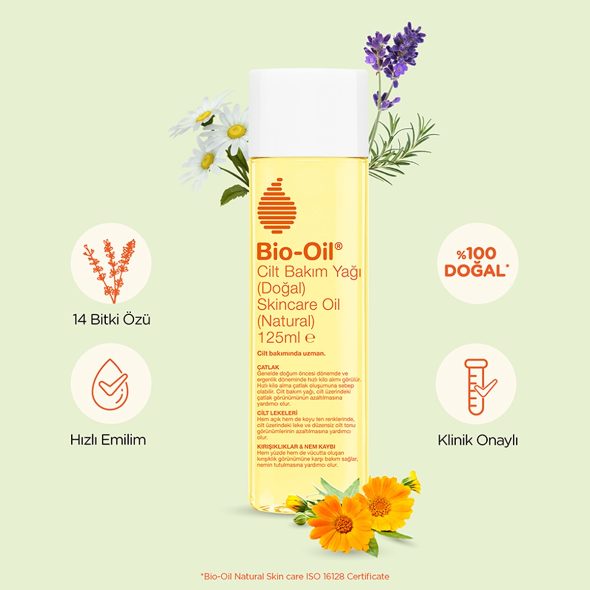  BIO-OIL BIO-OIL Bio-Oil Cilt Bakım Yağı Natural 125 ml  1 of 8 