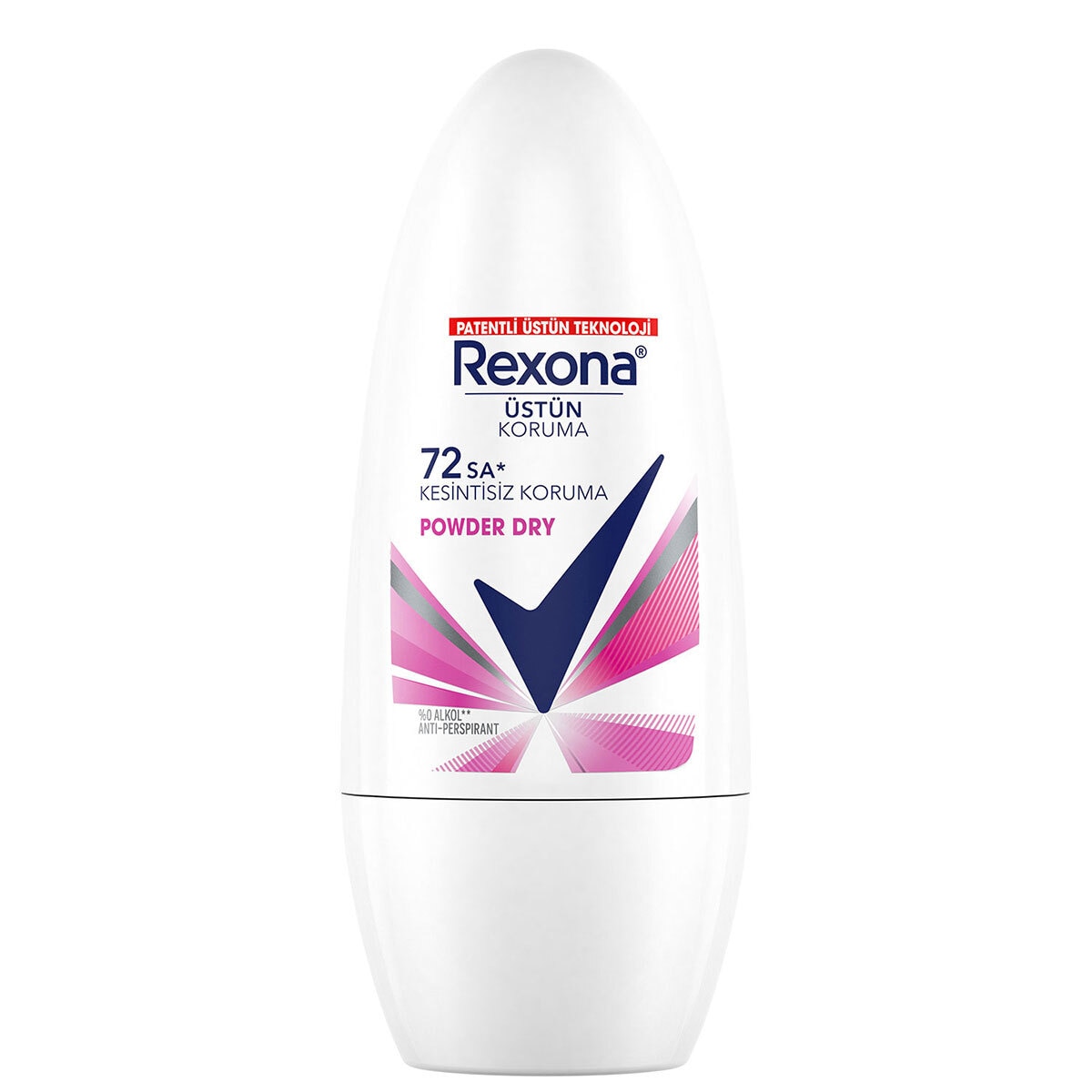  REXONA REXONA Rexona Üstün Koruma Kadın Roll On Deodorant Powder Dry 72 Saat Kesintisiz Koruma 50 ml  1 of 8 