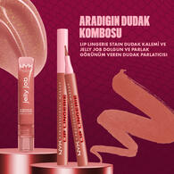  NYX NYX Nyx Professional Makeup Lip Lingerie Stain Dudak Kalemi 05 Lip Lock  1 of 10 