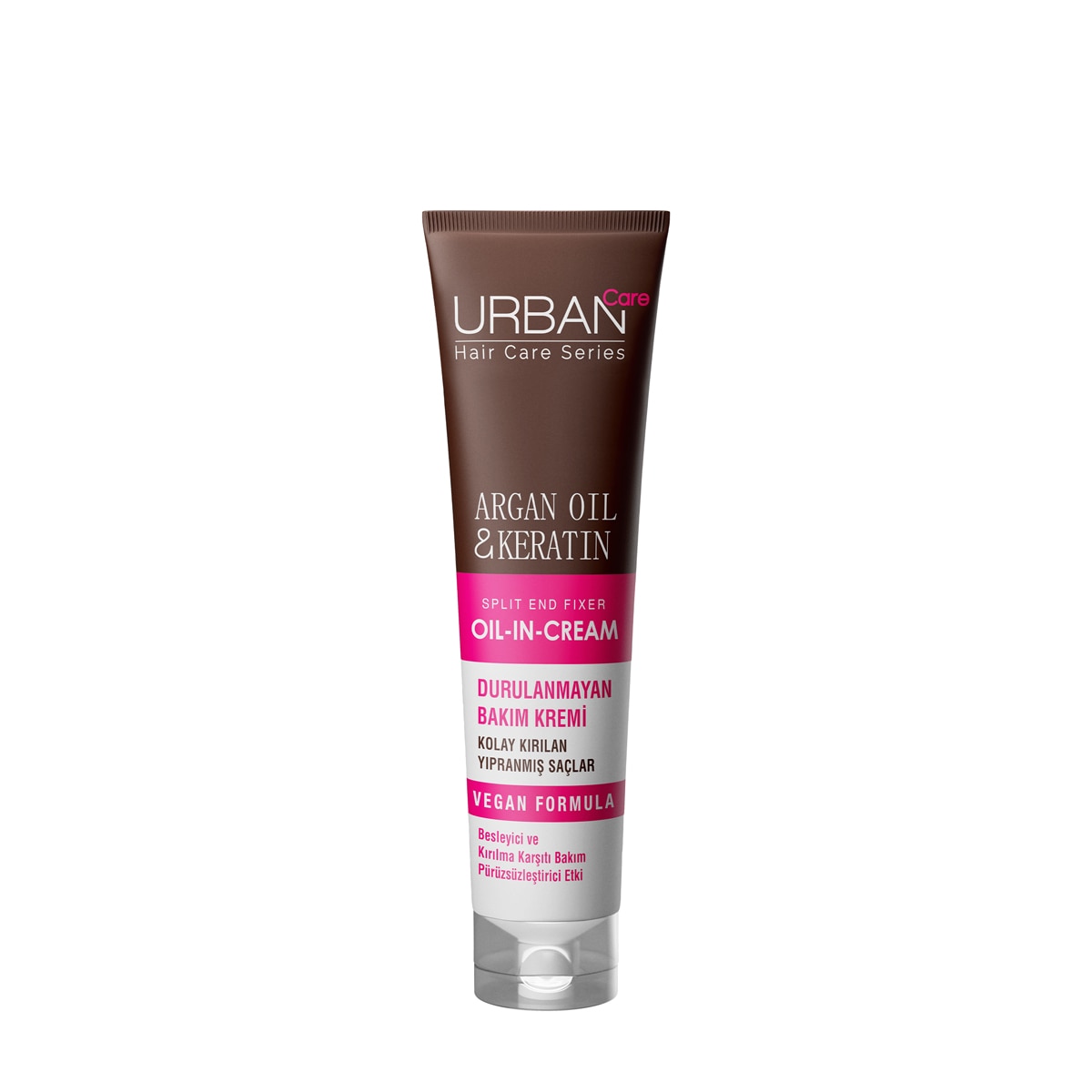 URBAN CARE URBAN CARE Urban Care Argan Yağı ve Keratin Kırılma Karşıtı Durulanmayan Saç Bakım Kremi 150 ml 1 of 6
