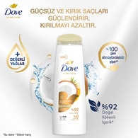 Dove Güçlendirici Bakım Saç Bakım Şampanı 400 ml