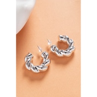  VOLENIA VOLENIA Volenia Küpe Halka Gümüş  1 of 1 