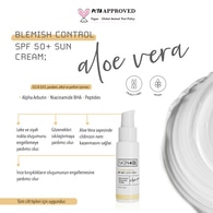 Skin401 SPF 50+ Leke Karşıtı Aloe Vera Nemlendiricili Güneş Kremi 50 ml