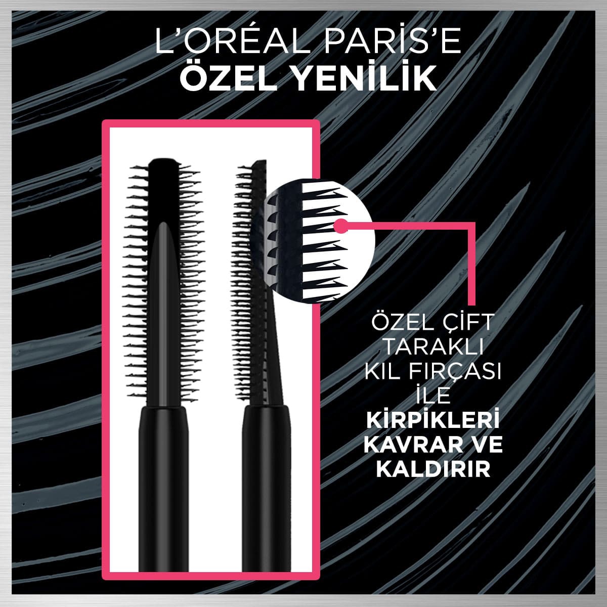  LOREAL PARIS LOREAL PARIS L'Oreal Paris Telescopic Lift Suya Dayanıklı Maskara  1 of 9 