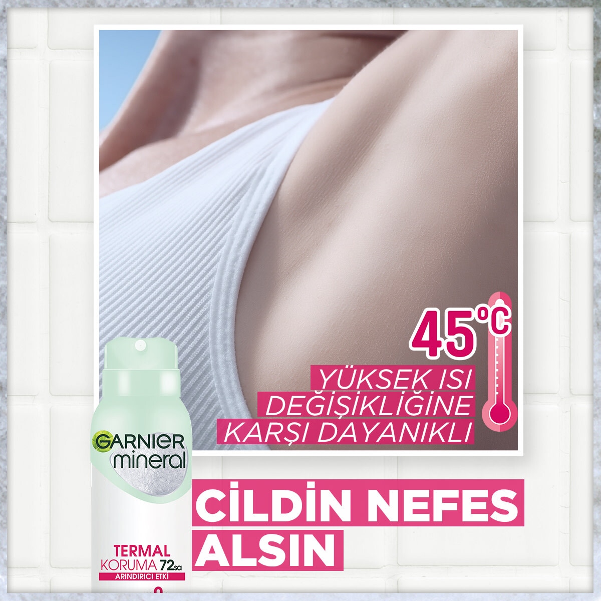 GARNIER GARNIER Garnier Mineral Termal Koruma Sprey Deodorant  1 of 5 
