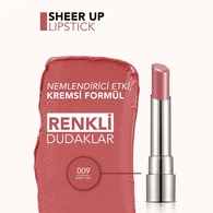 Flormar Sheer Up Ruj No: 009 Baby Girl