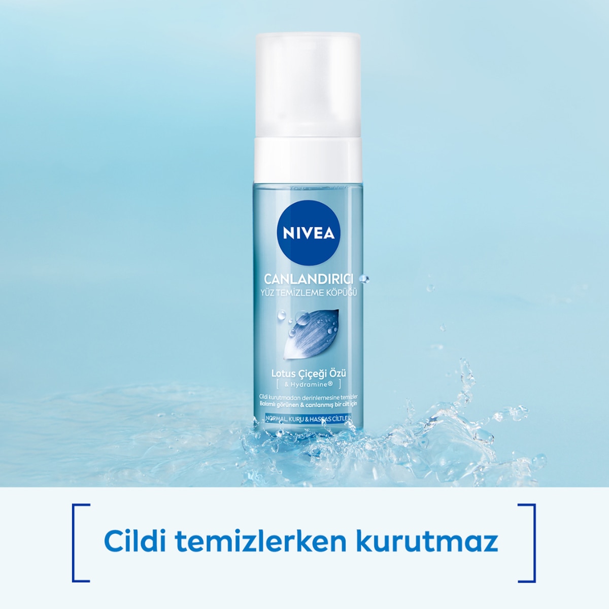  NIVEA VISAGE NIVEA VISAGE Nivea Canlandırıcı Yüz Temizleme Köpüğü Karma ve Normal Cilt 150 ml  1 of 10 