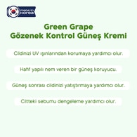 FRUDIA FRUDIA Frudia Green Grape Sebum Kontrolü Sağlayan Serinletici Yüz Güneş Kremi SPF50+ PA++++ 50g 1 of 8